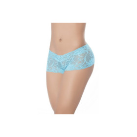 Boyshort dentelle Turquoise 